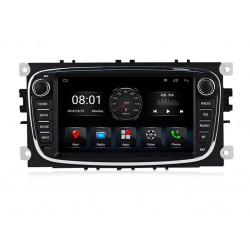 FORD Mondeo, Focus, S-Max, C-Max, Galaxy - 7" МУЛТИМЕДИЯ / Навигация android 16 черна